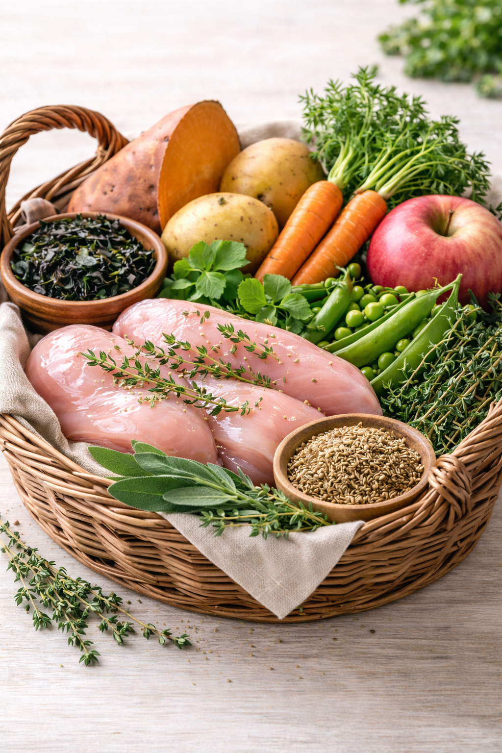 Chicken & Sweet Potato. Cold Pressed Complete