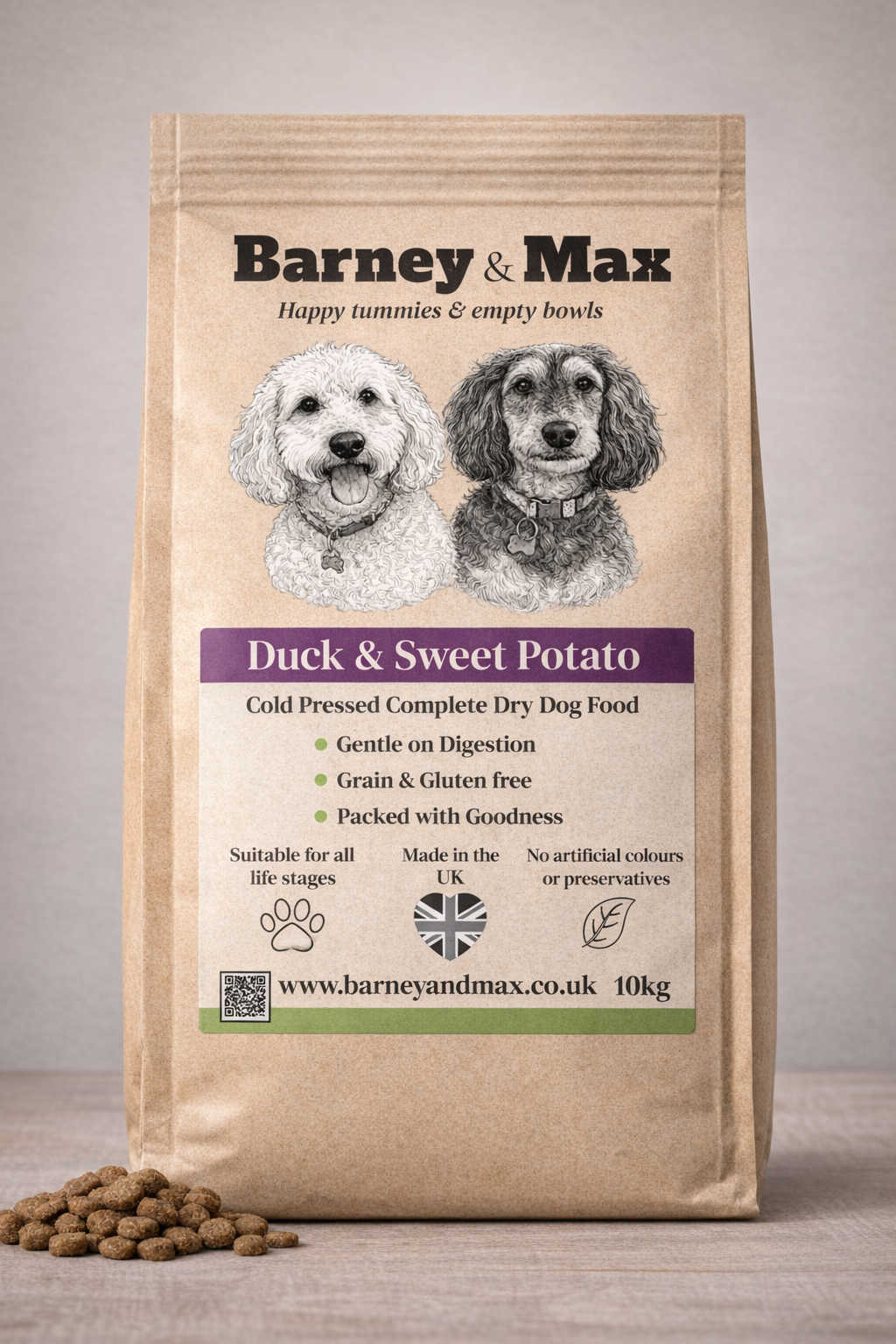 Duck & Sweet Potato. Cold Pressed Complete