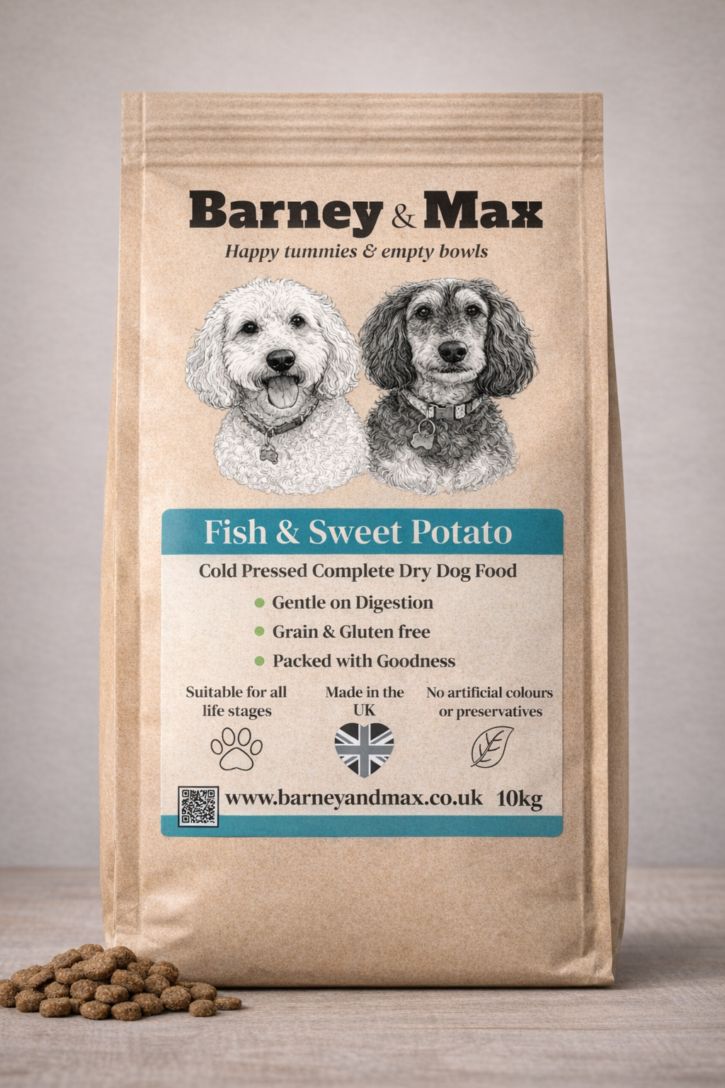 Fish & Sweet Potato. Cold Pressed Complete